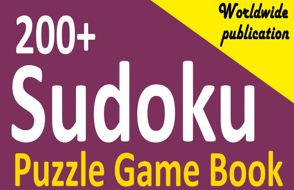 Sudoku puzzle game book