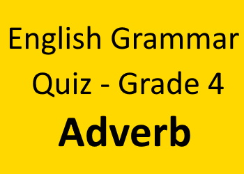 english grammar quiz class 4 adverb